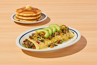 IHOP Spicy Poblano Omelette
