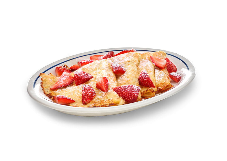 IHOP Fresh Berry Crepes